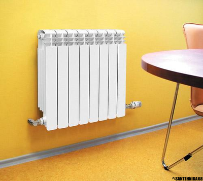 Радиатор отопления алюминиевый Global Iseo 500/80 6, 8, 10, 12 секций