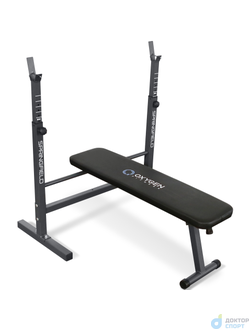 Скамья для жима со стойками домашняя OXYGEN FITNESS SPRINGFIELD