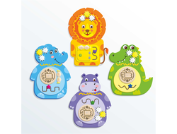 Комплект Бизибордов «Животные Африки»