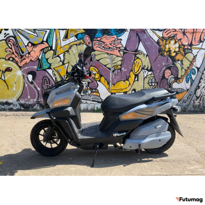 Электрический скутер Тур-Эндуро GT Tank  3000 серый