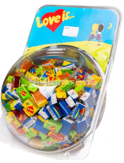 LOVE IS жевательная резинка Микс Сфера
