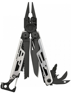 Мультитул LEATHERMAN Signal, 19 функций,  серебристый [832625]