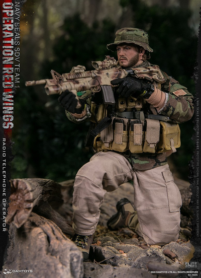 Радист, Операция «Красные крылья» - Коллекционная ФИГУРКА 1/6 scale Operation Red Wings NAVY SEALS  SDV TEAM 1 Radio Telephone Operator (78081) - DAMTOYS