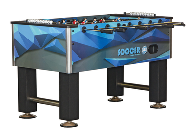 Настольный футбол (кикер) «Roma V» (140×76×87 см, синий)