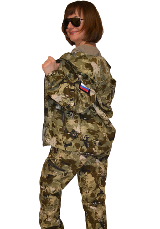 ЛЕТНИЙ ЖЕНСКИЙ КАМУФЛЯЖНЫЙ КОСТЮМ "ТАЙГАН" В ЛЕСНОЙ РАСЦВЕТКЕ фото-6