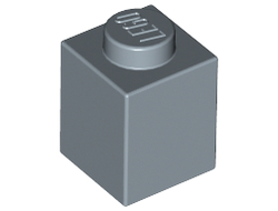 Brick 1 x 1, Sand Blue (3005 / 4169428 / 4620077)