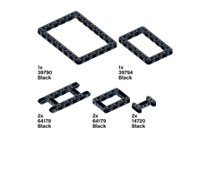 !АНАЛОГ! Technic Beam Frames /  Frames 2,  (FRM2)