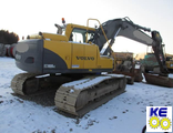 14508463 стекло правое закаленное Volvo EC180B, EC210B, EC240B, EC290B, EC360B, EW180B (B серия)