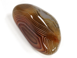 Сердолик, сардоникс, полировка, Индия (45*25*21 мм, 34 г) №28993