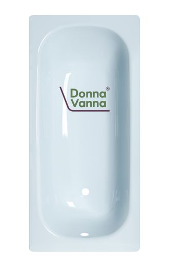 Ванна стальная ВИЗ &quot;Donna Vanna&quot; Летний небесный, с антибактериальным покрытием,с опорной подставки,150x70x40 см.