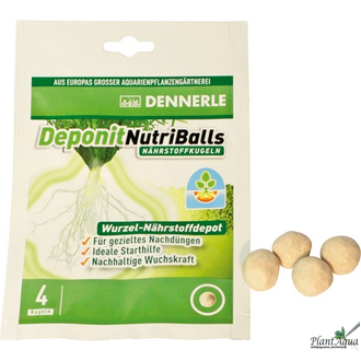 Deponit NutriBalls Корневое удобрение в виде шариков для любых аквариумных растений, 4 шт