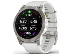 Garmin Epix Gen 2 47mm Sapphire Titanium White (010-02582-20 / 010-02582-21)