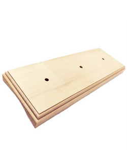 Подложка 3-ая на бревно квадратная (ø 260 - 280 мм)