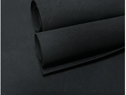 Фоамиран Иран 60х70 см 1мм цвет № 195 черный