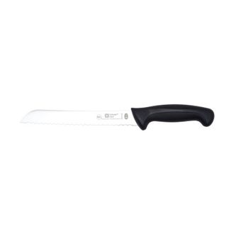 8321T06 Нож кухонный для хлеба, L=21см., лезвие- нерж.сталь,ручка- пластик,цвет черный, Atlantic Che
