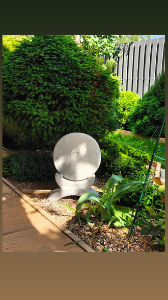 Скульптура Багуа-Инь-Янь