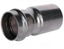 Муфта ROMMER переходная ВПр-НПр 42х35 из нержавеющей стали прессовой