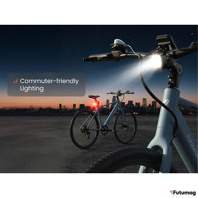 Электровелосипед PUCKIPUPPY Doberman синий