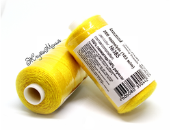 джинсовые нитки Micron Gamma / Микрон Гамма 20s/3 200 ярдов 385 желтый