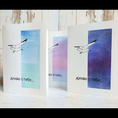 ФП штамп &quot;Чайки&quot; (набор)