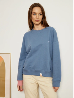 ЖЕНСКИЙ СВИТШОТ "ГОЛУБАЯ ПАСТЕЛЬ"