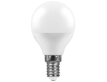 Светодиодная лампа 9W E14 880Лм шар