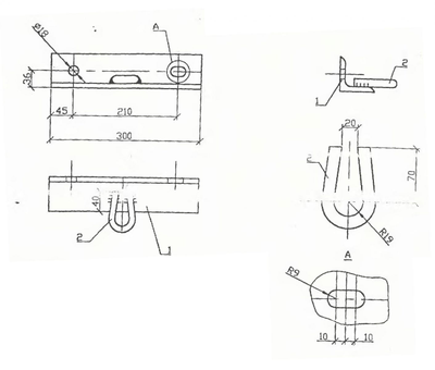 Траверса ТМ-80, ТМ-80М (20.0027 11.02) 2,34 кг
