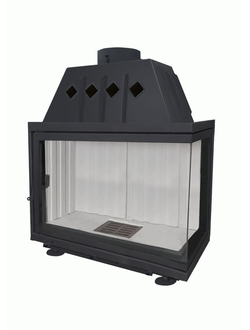 Каминная топка Экокамин Альфа 1000 R два стекла правая