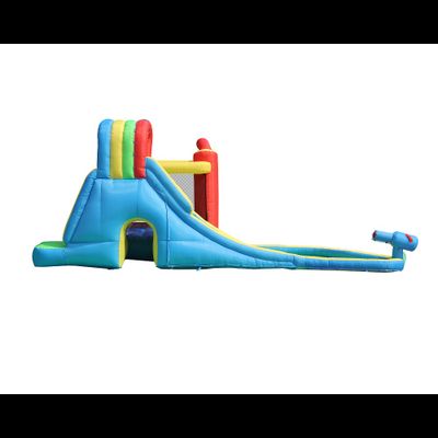 Батут Happy Hop и водная горка «Всплеск волны»