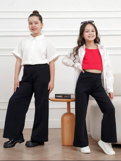 Брюки палаццо