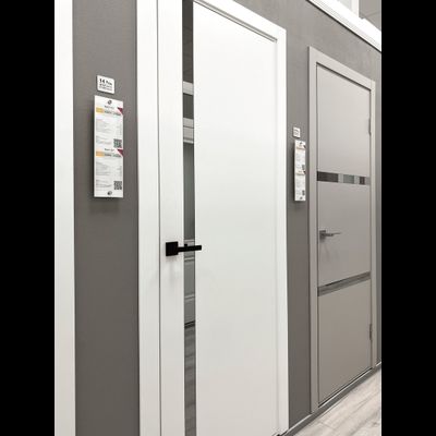 Браво-1.55.П White Matt Mirox Grey