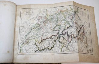 Живописные Альпы. Описание Швейцарии. В 2-х частях. [На фр. яз.].  Paris: Delloye, 1837-1838.