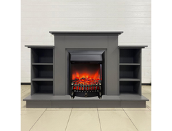 электрический камин лорд премиум графит