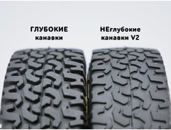 !АНАЛОГ! RC AT78x4 КОМПЛЕКТ 4 шт Dirt Grabber A/T 1.55 78x25 mm V2 , Black (RC)