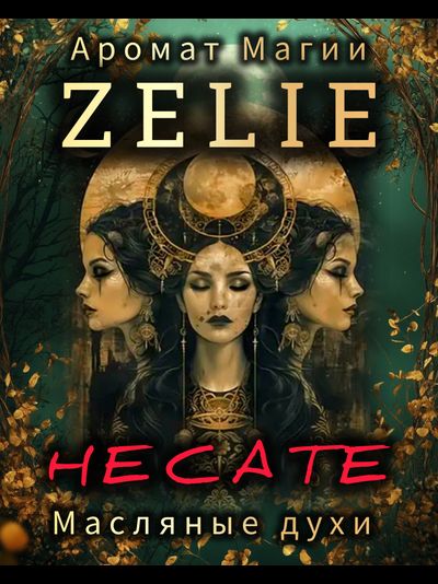 Масляные духи ZELIE HECATA ГЕКАТА: ЗНАНИЯ, СИЛА, МАГИЯ