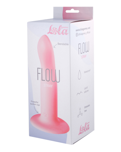 2041-02lola Нереалистичный дилдо Flow Stray Pink
