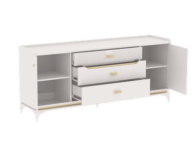 Спальня СИДЕ - Комод широкий Белый