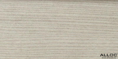 Плинтус напольный Alloc Ясень Белый 5113 2.4 м высота 60 мм МДФ