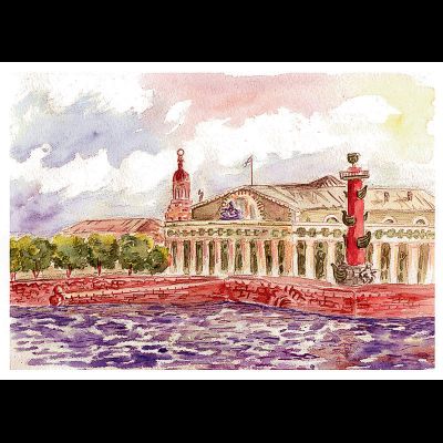 D0250 Стрелка Васильевского острова