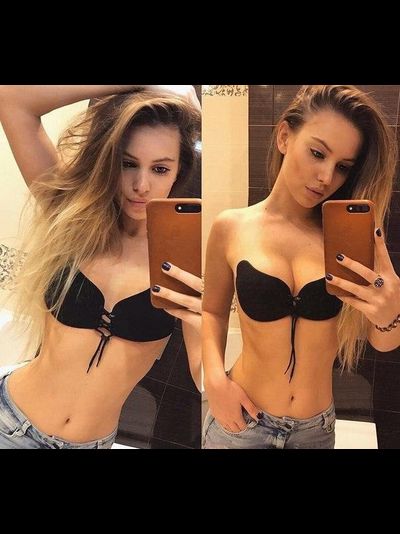 Бюстгальтер невидимка для идеального декольте, Fly Bra