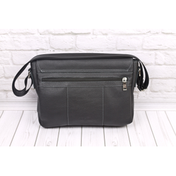 Кожаная мужская сумка Caltrano black (арт. 5067-01)