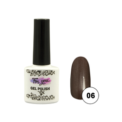 Гель-лак FOR YOU Metallic № 06