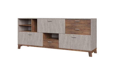 Монтана - Комод - 3 двери, 3 ящика