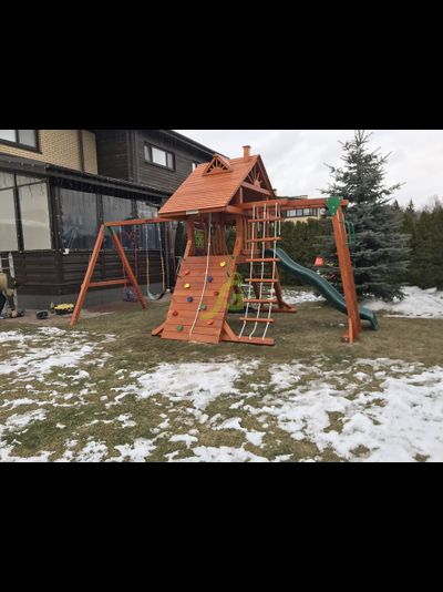 Детская площадка IgraGrad Крепость Фани с рукоходом (Домик)