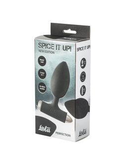 АНАЛЬНАЯ ПРОБКА С ВИБРАЦИЕЙ SPICE IT UP NEW EDITION GLORY