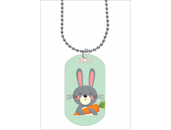 Жетон, кулон год Кролика №3