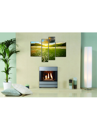 Модульная картина "Ромашки на солнце"