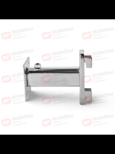 KM10 Дистанционное крепление хромированное к стене колонны регулируемое длина 70—115 мм