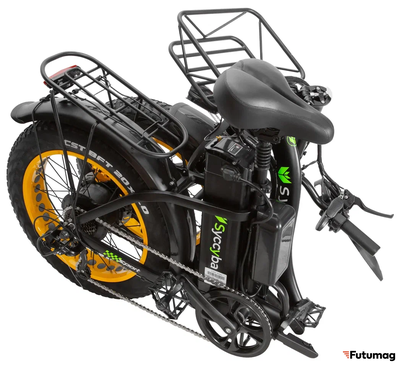 Электровелосипед Syccyba H2 (F11) DUAL 23AH желтый