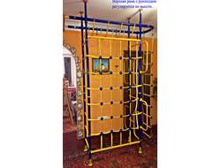 ДСК Модель "Flagman" Верхняя рама с рукоходом передвигается по высоте Веселый непоседа